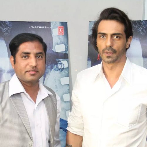 Pakistani Journalist Writer Suleman Jazeb With bollywood actor